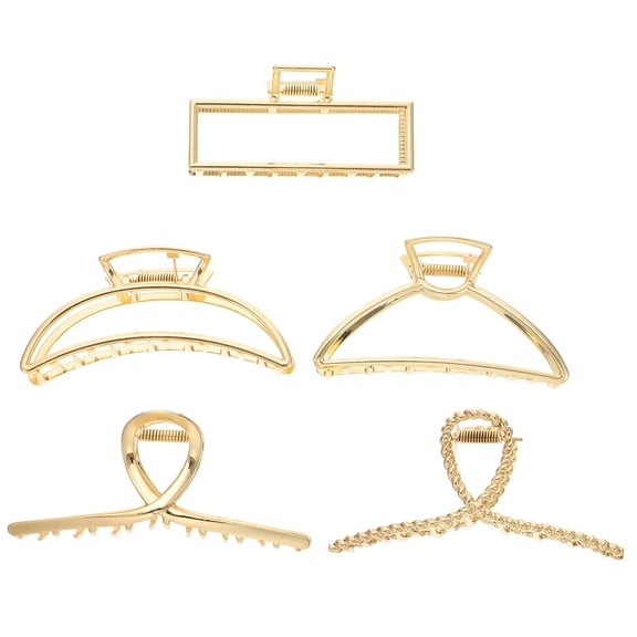 WHAMVOX  5 Pcs Colorful Shark Catch Hair Accessories for Straight Medium Bride Child