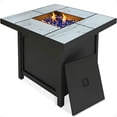 thumbnail image 1 of Four Seasons Courtyard 50,000 BTU 32 Inch Square Tile Tabletop Gas Fire Pit, 1 of 7