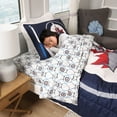 thumbnail image 4 of NHL Winnipeg Jets 4-Piece Twin Bedding Set, 4 of 9