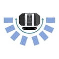 thumbnail image 4 of 2 Decks Card Shuffling Machine 360°Rotating Poker Automatic Card Shuffler, 4 of 6