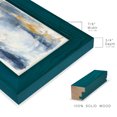 thumbnail image 2 of Circles & Dream I - Framed Print w/glass - Ocean Blue, 2 of 6