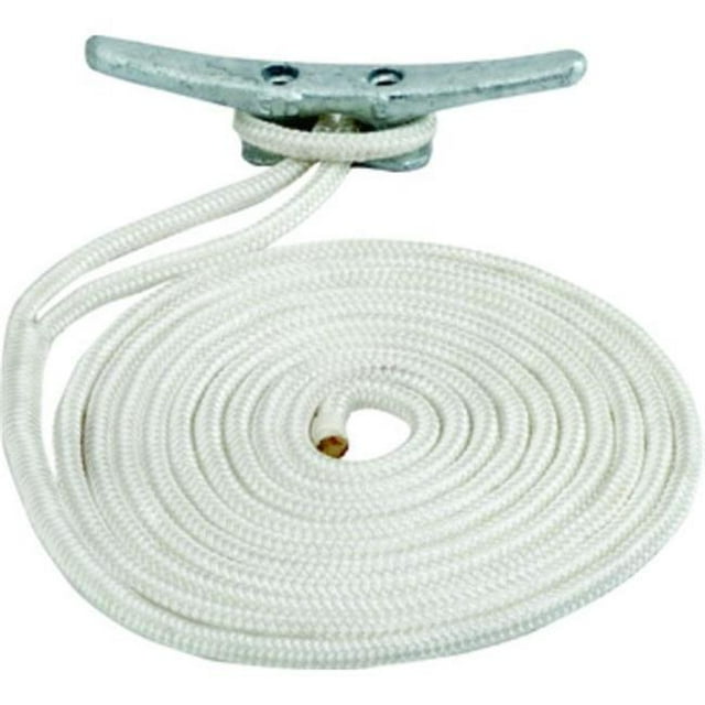 0.5 x 10 ft. Double Braid Nylon Line, Black for 3-