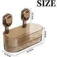 thumbnail image 3 of No-Drill Bathroom Suction Storage Box – Large Capacity & Strong Load-Bearing, 2026 New Corrugated Suction Cup Storage Holder, Bathroom Shelves No Drill, 3 of 8