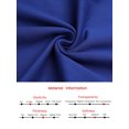 thumbnail image 5 of DARING DIVA Bow-Tie Neck Vintage Pencil Dress S Royal Blue, 5 of 6