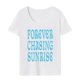 thumbnail image 5 of Camiseta de mujer Camiseta básica Camiseta de cuello redondo de moda para la calle Camping Viajes Regalo del día de San Valentín XL, 5 of 8