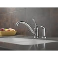 thumbnail image 2 of Single Handle Kitchen Faucet with Spray in Chrome 175-DST, 2 of 2