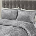 thumbnail image 2 of Gracie Mills 5-Piece Crinkle Velvet Comforter Set GRACE-15778 Full/Queen, 2 of 5