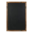 thumbnail image 6 of Kate and Laurel Silverthorne Traditional Wood and Metal Framed Wall Mirror, 24 x 35, Rustic Brown and Natural Iron, Chic Farmhouse Mirror for Wall, 6 of 8