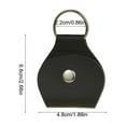 thumbnail image 3 of Leather Guitar Pick Keychain Holder 2.76In Portable Multi Functional Design Organizer For Guitar Picks Coins Quarters Keys Guitar Lover Musicians Daily Commute Gift Home Fashion Decor Keychain, 3 of 6