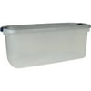 Rubbermaid 95qt Roughneck Clears, Set Of