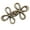 Copper color, variant on Yammee Dressing Fitness Pin Metal Brooch Clip for Women Skirt Pants Waist Buckle Hook