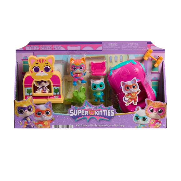 Disney Jr. SuperKitties Mini Playset