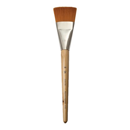 Royal & Langnickel, Jumbo Brush, Medium Gold Taklon, Flat 50, R705-50