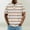 01 Orange, variant on zfwon Mens Striped Polos Shirts Oversized Color Blocked Striped Comfy Short Sleeve Golf Shirts Lightweight Lapel Comfortable Fit Tops Summer Regular Fit Work Business Formal Tees