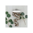 thumbnail image 2 of 1.5" Fuzzy Leopard Print Ribbon: Natural (10 Yards), 2 of 4