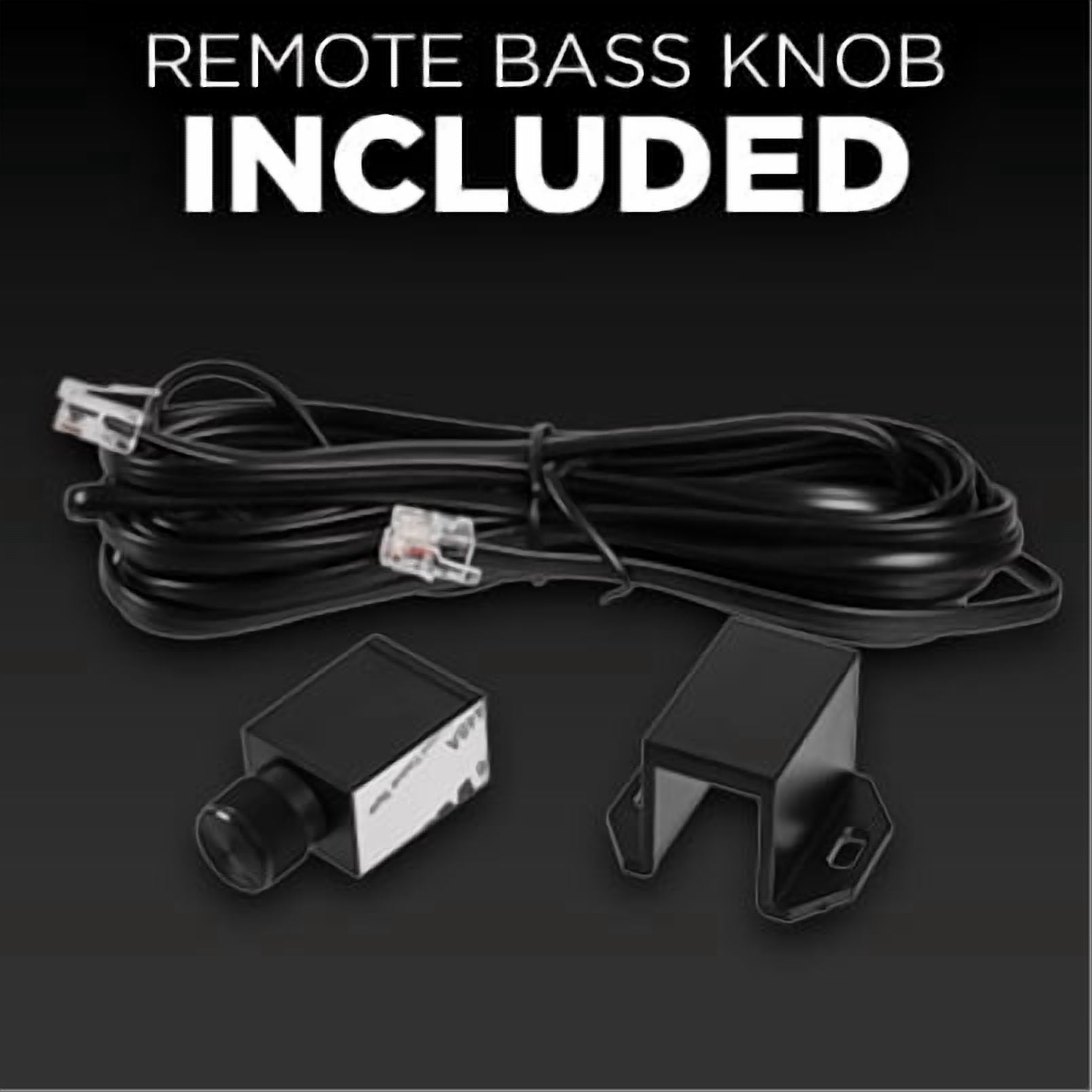 NVX NDA11005 5-Channel Car Amplifier 2200W Peak N-Series Class-D with Remote Bass Knob