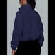 thumbnail image 4 of Chaquetas de Forro para Mujer, Sudaderas Extragrandes con Cremallera, Ropa de Invierno, Conjuntos de Larga y Corte Corto para Otoño. Azul Marino M, 4 of 9