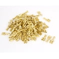 thumbnail image 1 of Unique Bargains Vehicle Non-insulated 7.5mm Spade Crimp Electrical Terminals Connectors 100 Pcs, 1 of 1