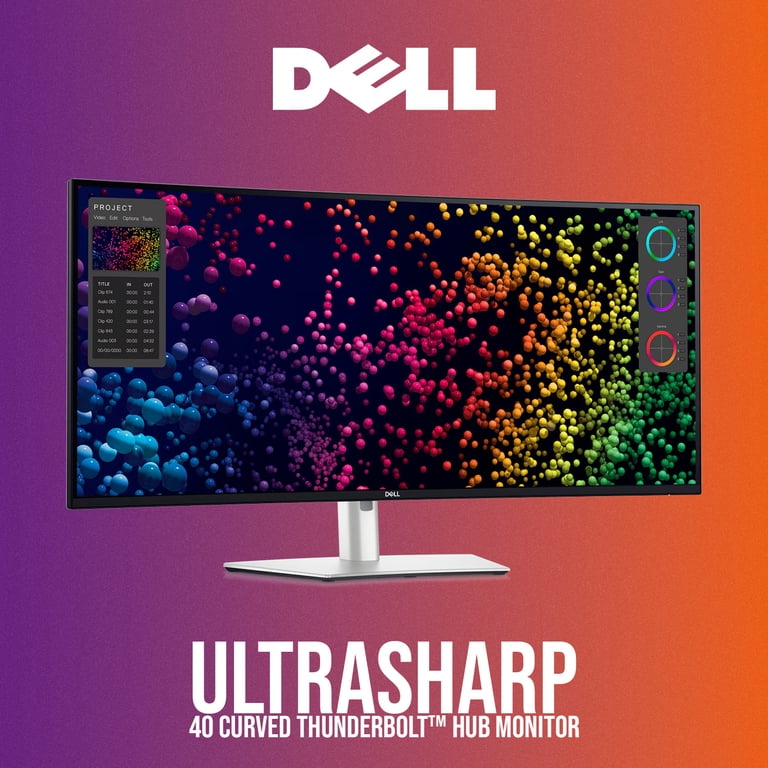 Dell UltraSharp U4025QW 40-Inch Curved Thunderbolt Hub Monitor