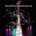 thumbnail image 3 of LINLIN LED Fairy Lights, LED Fairy String Lights Battery Operated, 1m 10 LEDs Sliver Wire Waterproof Bottle String Lights for Wedding Party Bedroom Indoor Outdoor Christmas Decoration, 3 of 7