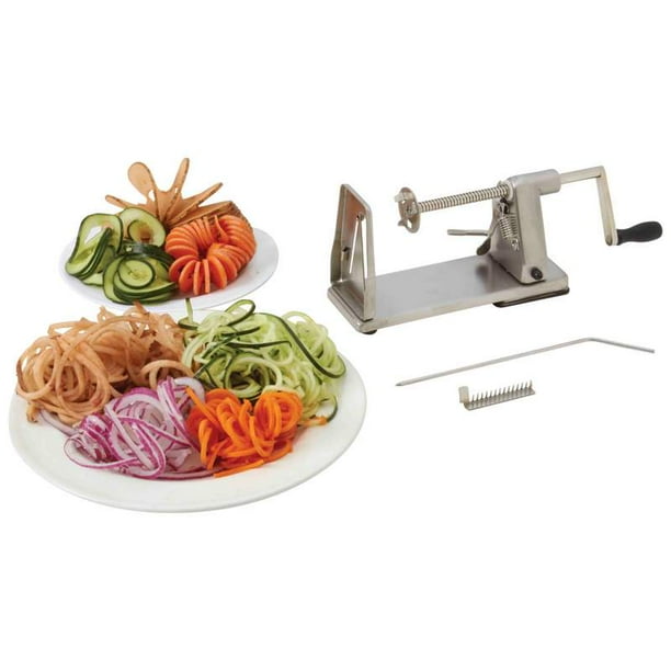 Maxam® Stainless Steel Vegetable Spiral Slicer