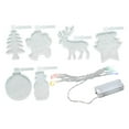 thumbnail image 1 of Colgante de Resina de Navidad Elk Gloria Fundición de Silicona, 1 of 9