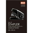 thumbnail image 2 of MAX Flat Clinch Mini Stapler - Staples Upto 25 Sheet - Black - 1 Each, 2 of 3
