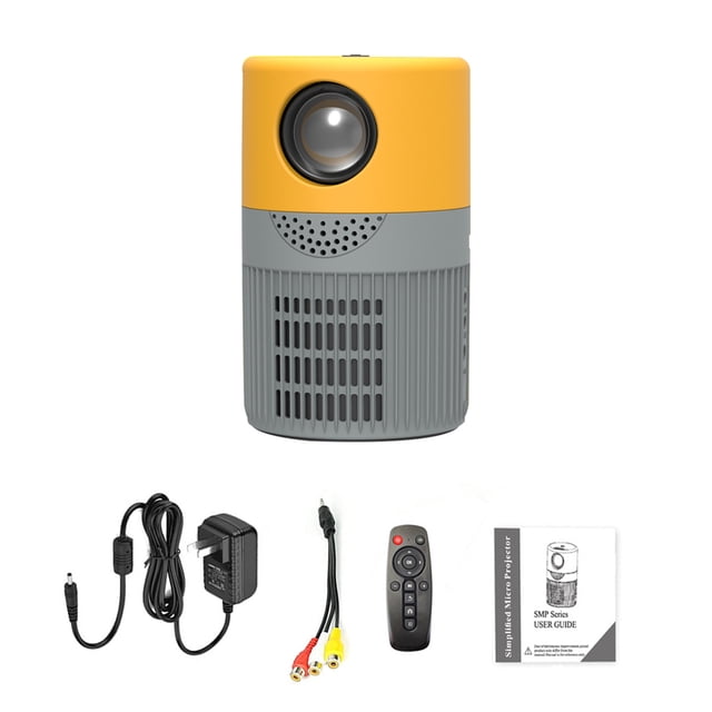 YT400 LED Proyector de video para teléfono móvil Reproductor de películas de cine en casa Mini Proye MABOTO Proyector