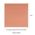 thumbnail image 2 of ANMINY Copper Fabric Nickel Faraday Fabric 42.5" x 1/2/3/4/5/10 Yards EMF RFID RF EMI Radiation Shielding Signal Block Protector, Orange, 2 of 7