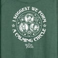 thumbnail image 3 of Hocus Pocus - Calming Circle - Women's Lightweight French Terry Long Sleeve Shirt, 3 of 5