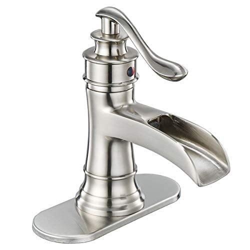 Details about / Gold Mixer Bathroom Vanity Sink Basin Taps Single Hole Deck Mounted Brass Faucet