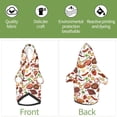thumbnail image 6 of Disketp Cooking Bbq Dog Hoodie Dog Clothes with Hat, Pet Winter Clothes Warm Hoodies Coat for Small Dogs-X-Large, 6 of 7