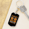 thumbnail image 6 of BTC Pizza Crypto Stainless Steel or 18k Gold Premium Swivel Dog Tag Keychain, 6 of 16