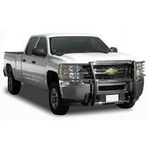 2007 to 2013 Chevrolet Silverado 1500 Black Horse Off Road Grille Guard in Stainless Steel