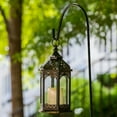 thumbnail image 5 of Kingfansion 29.5 Inch Stainless Steel Garden Shepherds Hooks with Rust Resistant 2 Count Hanging Plants Bird-Feeder Lantern Plant-Hook Garden-Stake - Plant Stand, 5 of 5