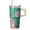 Paisley-107, variant on 20OZ Paisley Print Stainless Steel Insulated Travel Tumbler with Lid Handle Straw