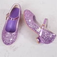 thumbnail image 6 of hengsof Girls' Dress High Heel Sandals Stylish Comfortable Crystal Shoes Perfect for Performances Stages and Parties Suitable for Children Aged 4-12.5 Years, 6 of 7