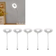 thumbnail image 3 of Voice Activated Night Light, White Eye  3 Colors USB Voice Control Night Light Intelligent 5pcs Small Portable  For Office For Bedroom, 3 of 8
