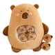 thumbnail image 3 of Peluche de carpincho, juguete de dibujos animados para decoración del hogar, juguete de carpincho para adolescentes Marrón, 3 of 9
