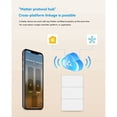 thumbnail image 3 of Materia WiFi Interruptor Inteligente Interruptor de Luz de Pared Control Inteligente 1 2 3 4 6 Gangs Botón para APP 1 Vía, 3 of 5