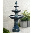 thumbnail image 4 of Kiera Tiered Fountain with Blue Finish, 4 of 4