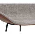 thumbnail image 5 of Sunpan Mccoy 26.5" Faux Leather and Fabric Counter Stool in Cinnamon Brown, 5 of 7