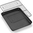thumbnail image 1 of Nonstick Baking Sheet with Rack Set x x Cookie Sheet Baking Pan with Cooling Rack for Oven Commercial Grade & Easy to Clean, 1 of 7