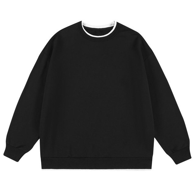 pstuiky Camisas de manga larga abrigadas para hombre, Camiseta deportiva de dos piezas para hombre, estilo casual, transpirable, con cuello redondo y manga larga, de color liso Tops de hombre xxxxl