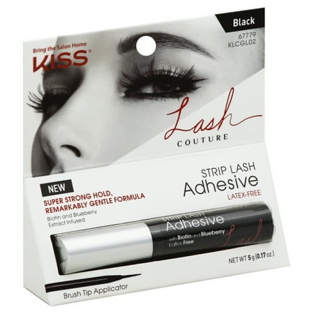 KISS Lash Couture Strip Lash adhesive- Black