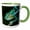 Green/White, variant on 3drose, Panther Chameleon Lizard, Male, Western Madagascar-af24 Ksc0061 - Kevin Schafer, 15oz Mug