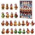 thumbnail image 2 of D Christmas Countdown Calendar Acrylic Holiday Decor Gift Box For Family Friends 2025 Advent Calendar Cute Christmas Decoration For Home Tabletop Mantle Desktop Display, 2 of 5
