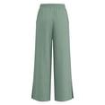 thumbnail image 6 of WAYUTE Girls Pants Soft Stretch Comfy Playwear Trousers with Elastic Waist for Toddler Kids Casual School Wear, 6 of 6
