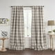 thumbnail image 1 of Cortina de ventana Elrene Home Fashions Farmhouse Living, color gris, 1 of 6