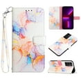 thumbnail image 1 of SaniMore Case for Samsung Galaxy A13 5G 6.5" 2021 Release, PU Leather Case Luxury Marble Wireless Charigng Hand Rope Fashion Folding Case for Girls Women for Samsung Galaxy A13 5G 6.5" 2021, Galaxy, 1 of 6